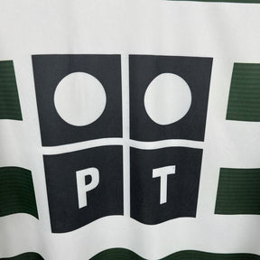 Camisa Sporting Titular 01/02 - Versão (Retrô) Manga Comprida