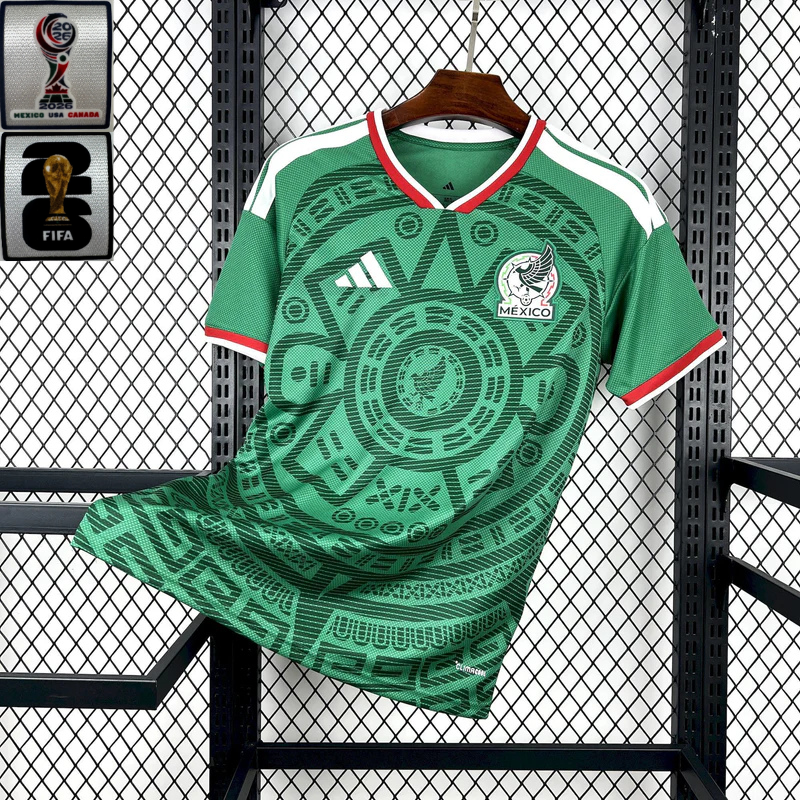 Camisa México 2026 Home - (Com Patchs) (Torcedor)