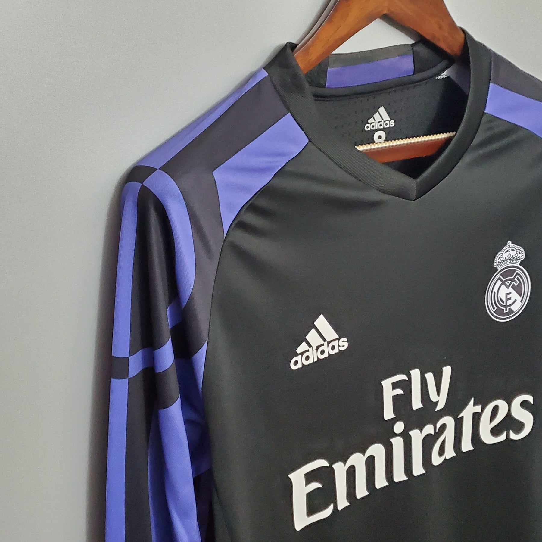 Camisa Real Madrid III 15/16 - Versão (Retrô) Manga Comprida