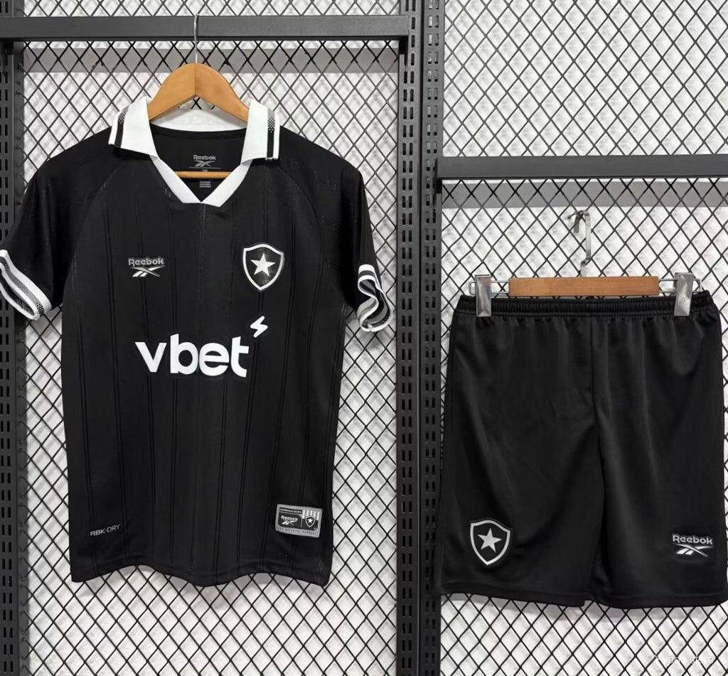 Kit Botafogo 2025 Away (Com Patrocínio) - (Torcedor)