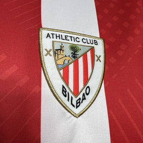 Camisa Athletic Bilbao Titular 24/25 - Versão (Torcedor) Masculina
