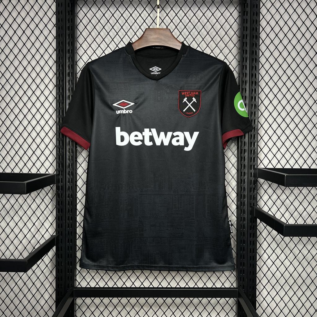 Camisa West Ham lll 24/25 - Versão (Torcedor) Masculina