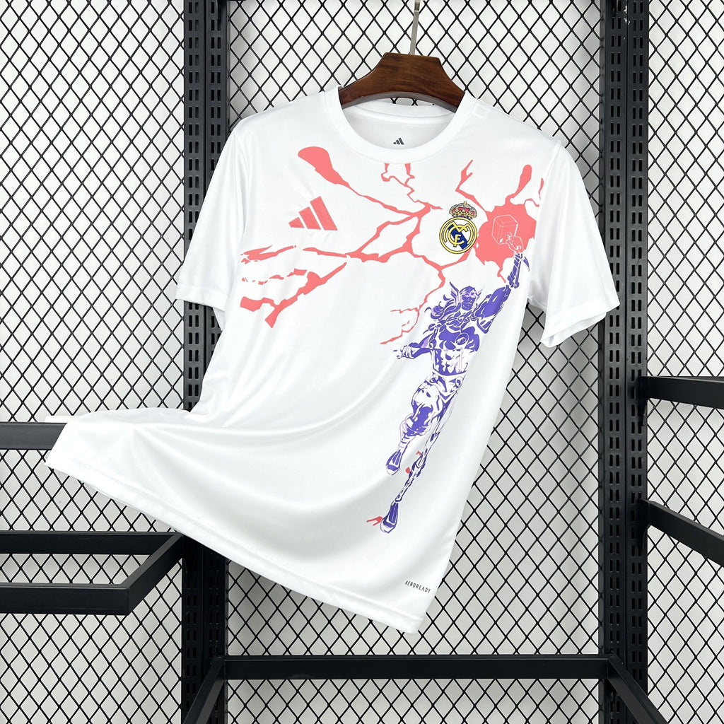 Camisa Real Madrid 25/26 Pré-Jogo - (Torcedor)