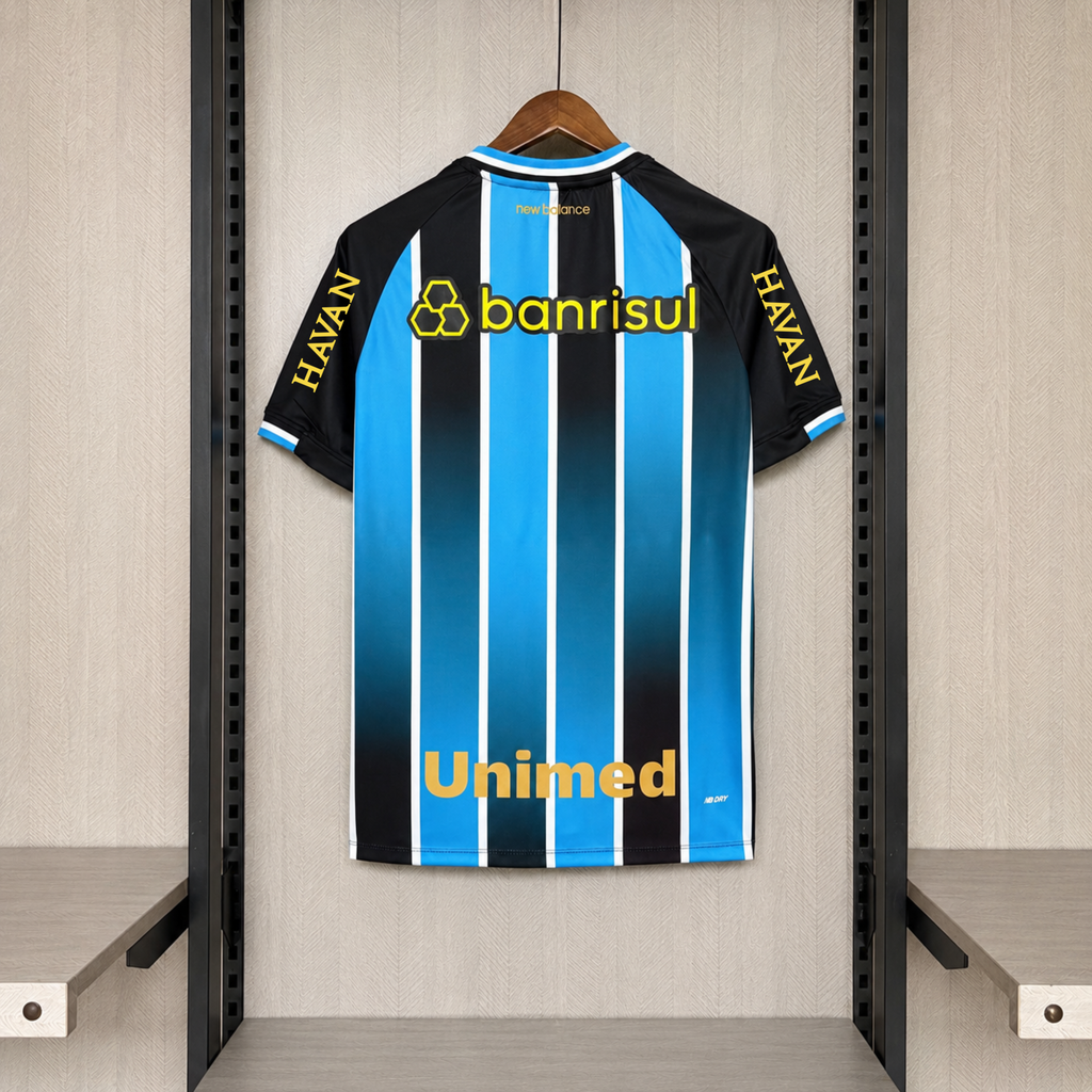 Camisa Grêmio 2026 Home (Todos os Patrocínios) - (Torcedor)