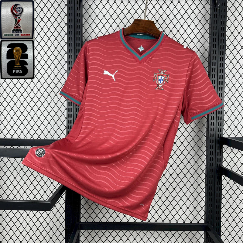 Camisa Portugal 2026 Home - (Com Patchs) (Torcedor)
