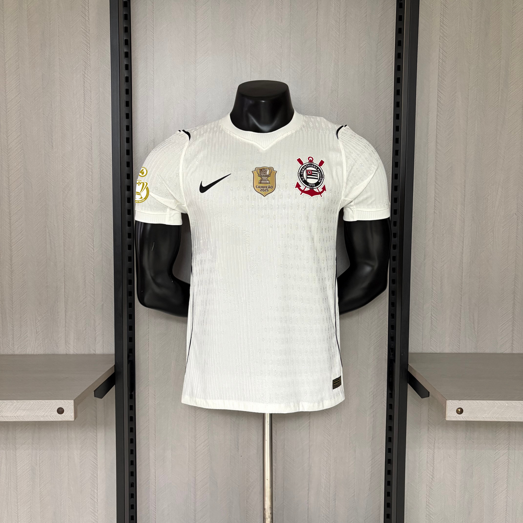 Camisa Corinthians 2026 Home (Com Patch) - (Jogador)