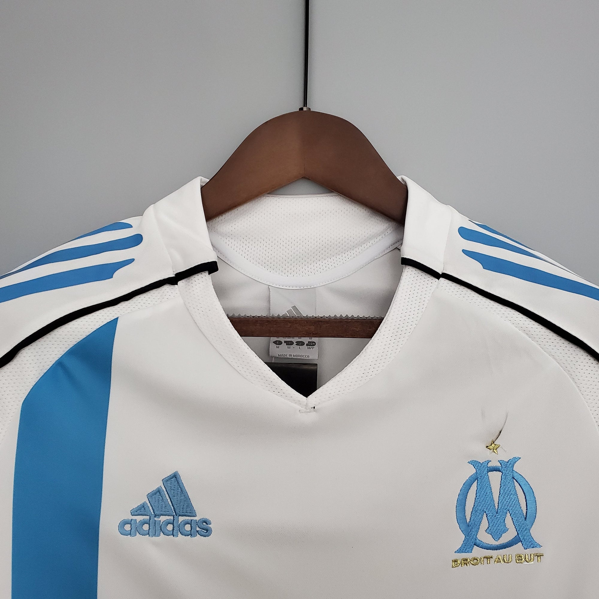 Camisa Olympique de Marseille Titular 05/06 - Versão (Retrô)