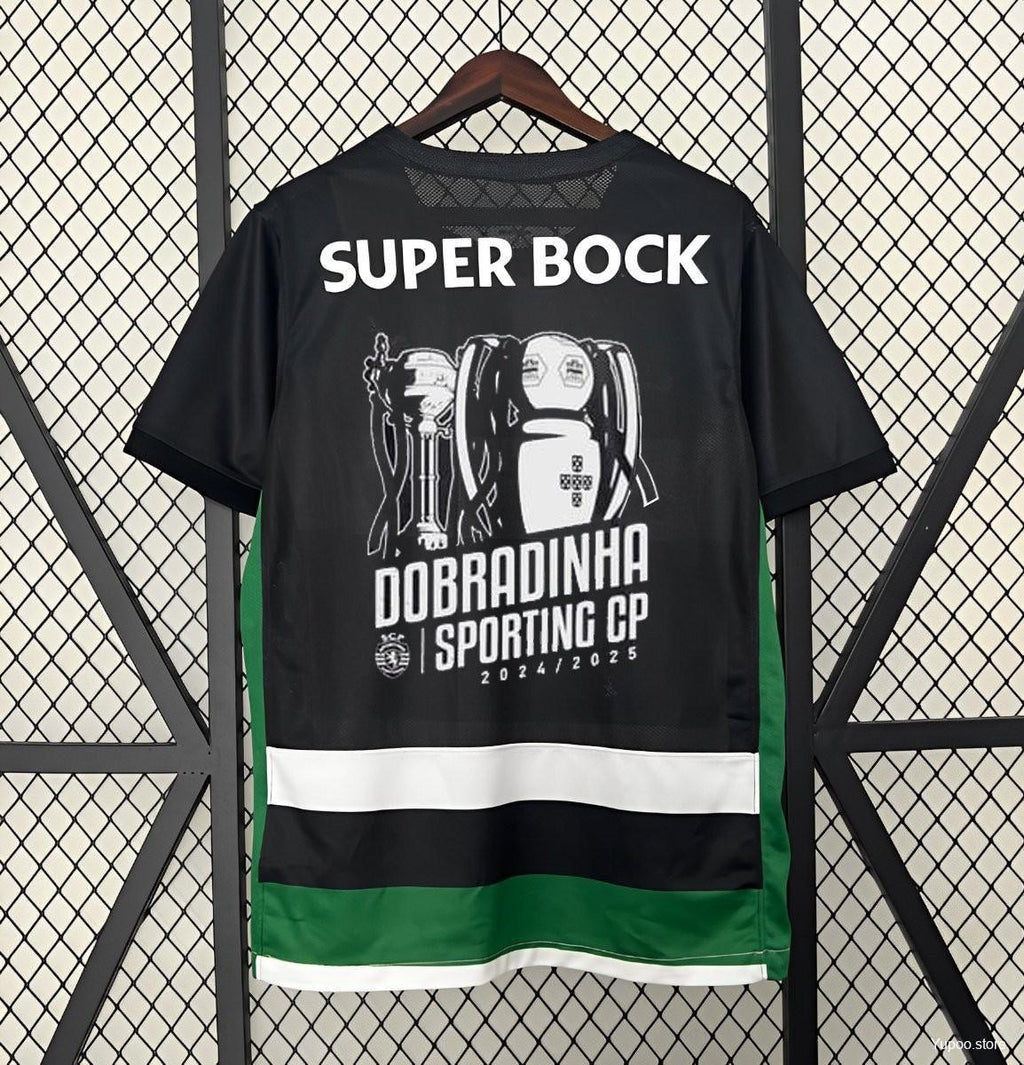 Camisa Sporting 24/25 Home (Dobradinha) - (Torcedor)