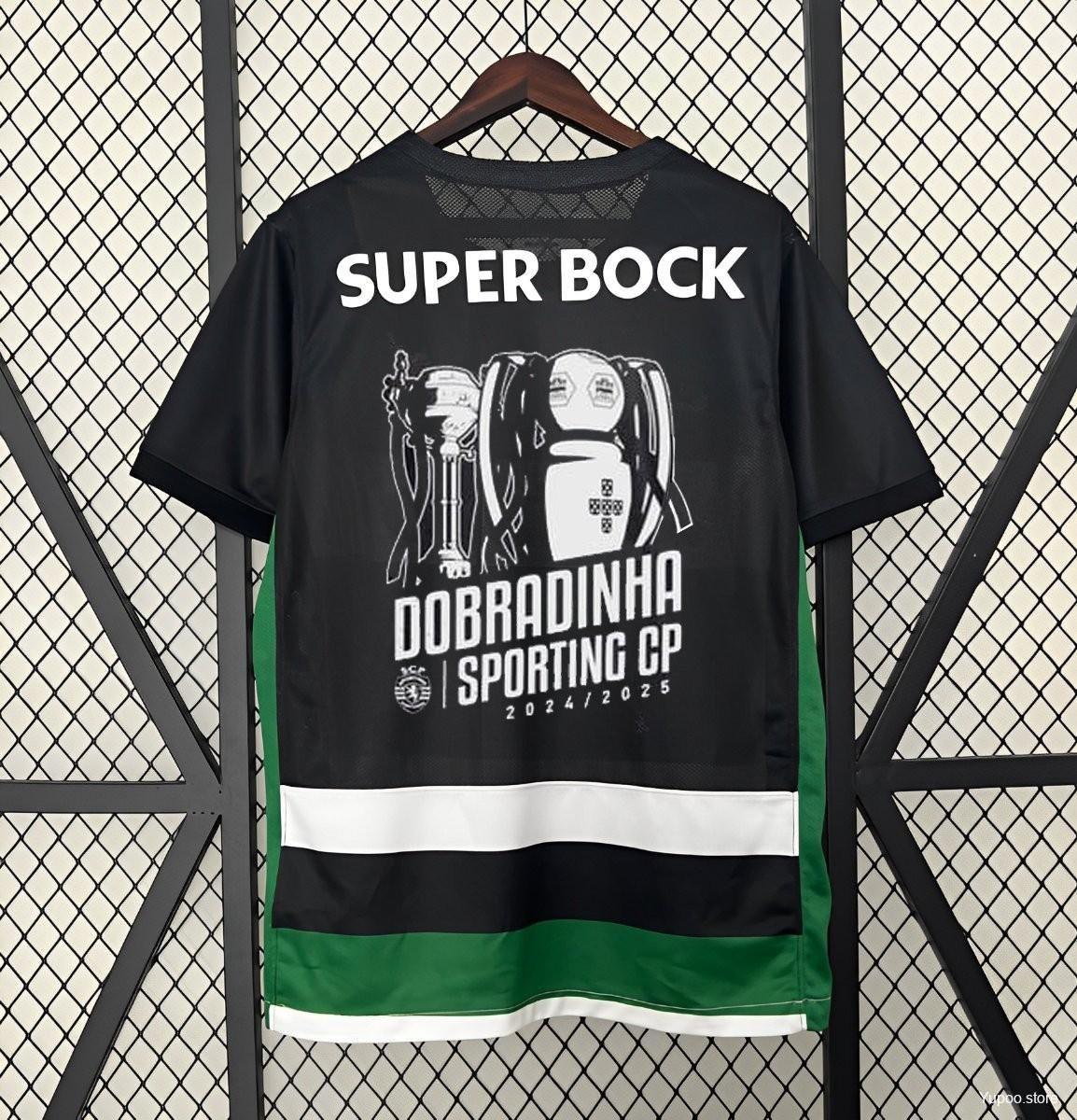 Camisa Sporting 24/25 Home (Dobradinha) - (Torcedor)