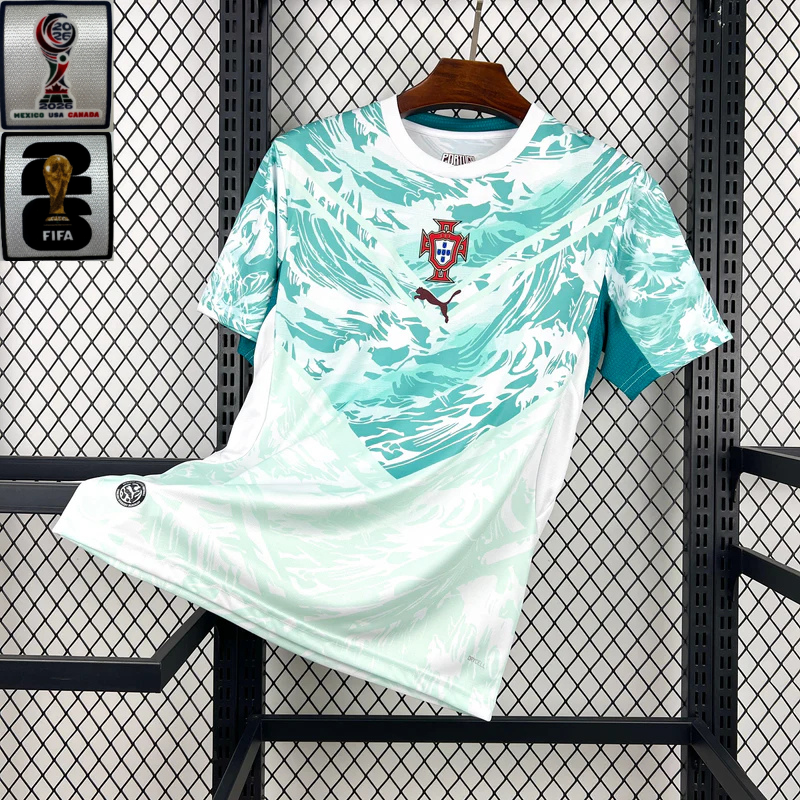 Camisa Portugal 2026 Away - (Com Patchs) (Torcedor)
