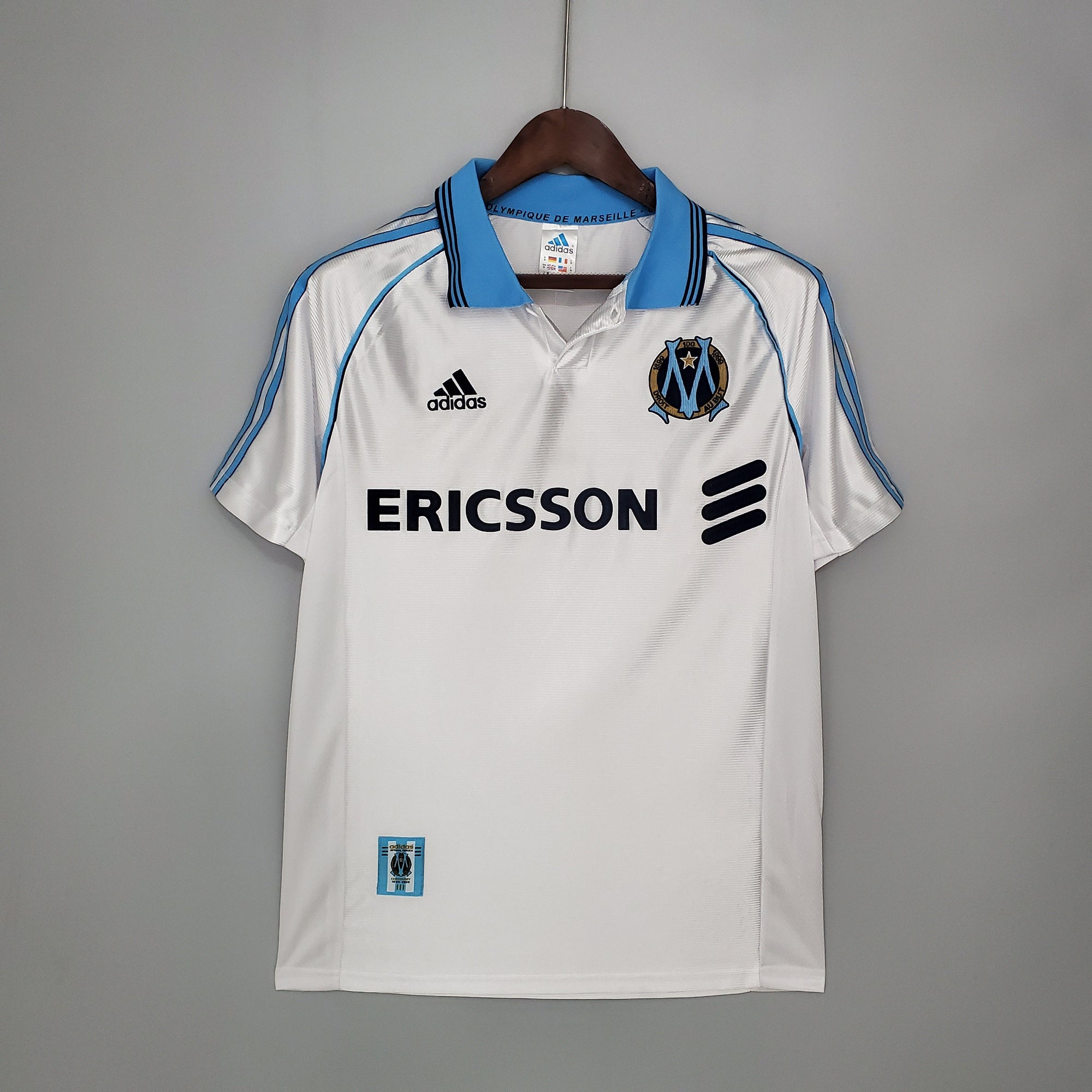 Camisa Olympique de Marseille Titular 98/99 - Versão (Retrô)