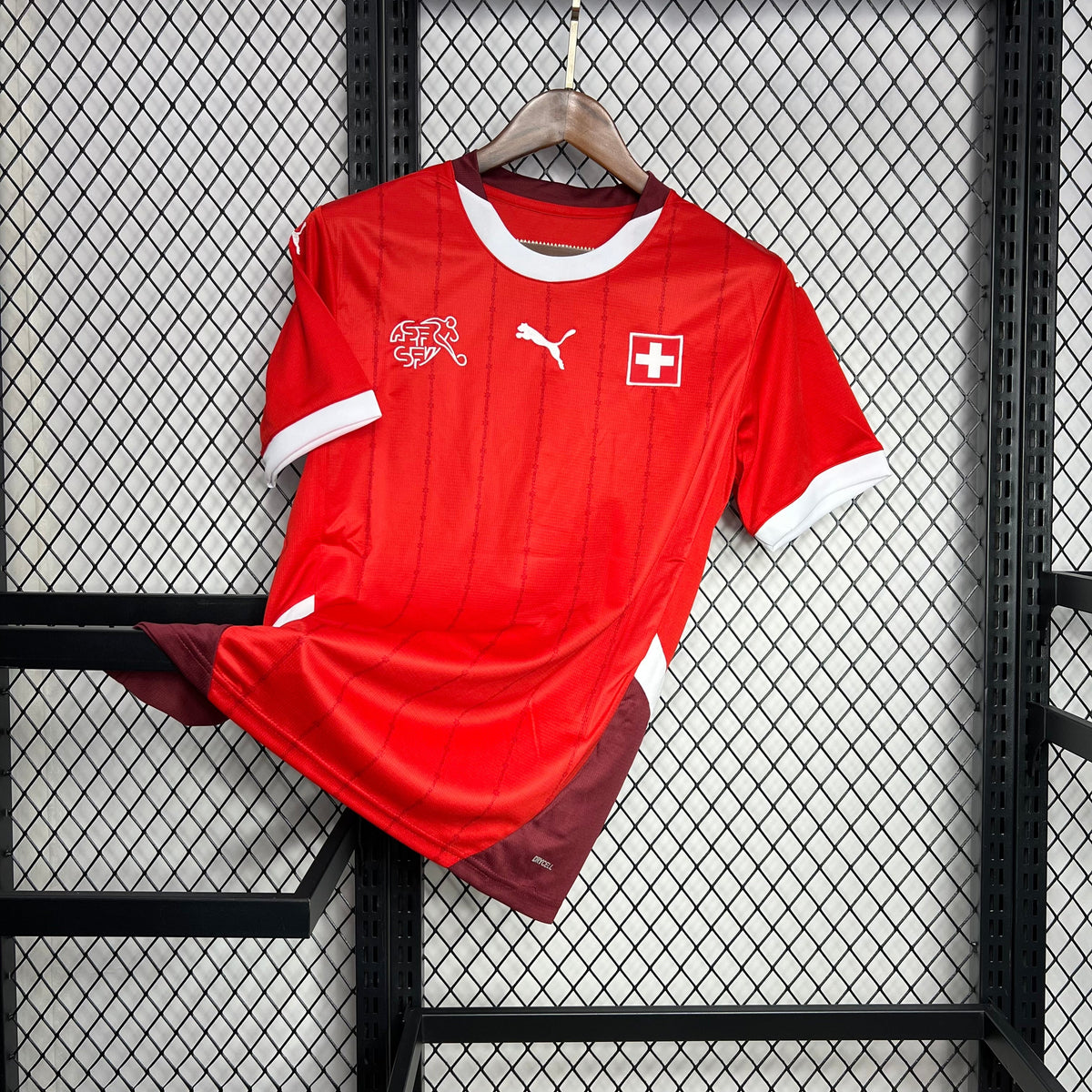Camisa Suíça Home 24/25 - (Torcedor) Masculina