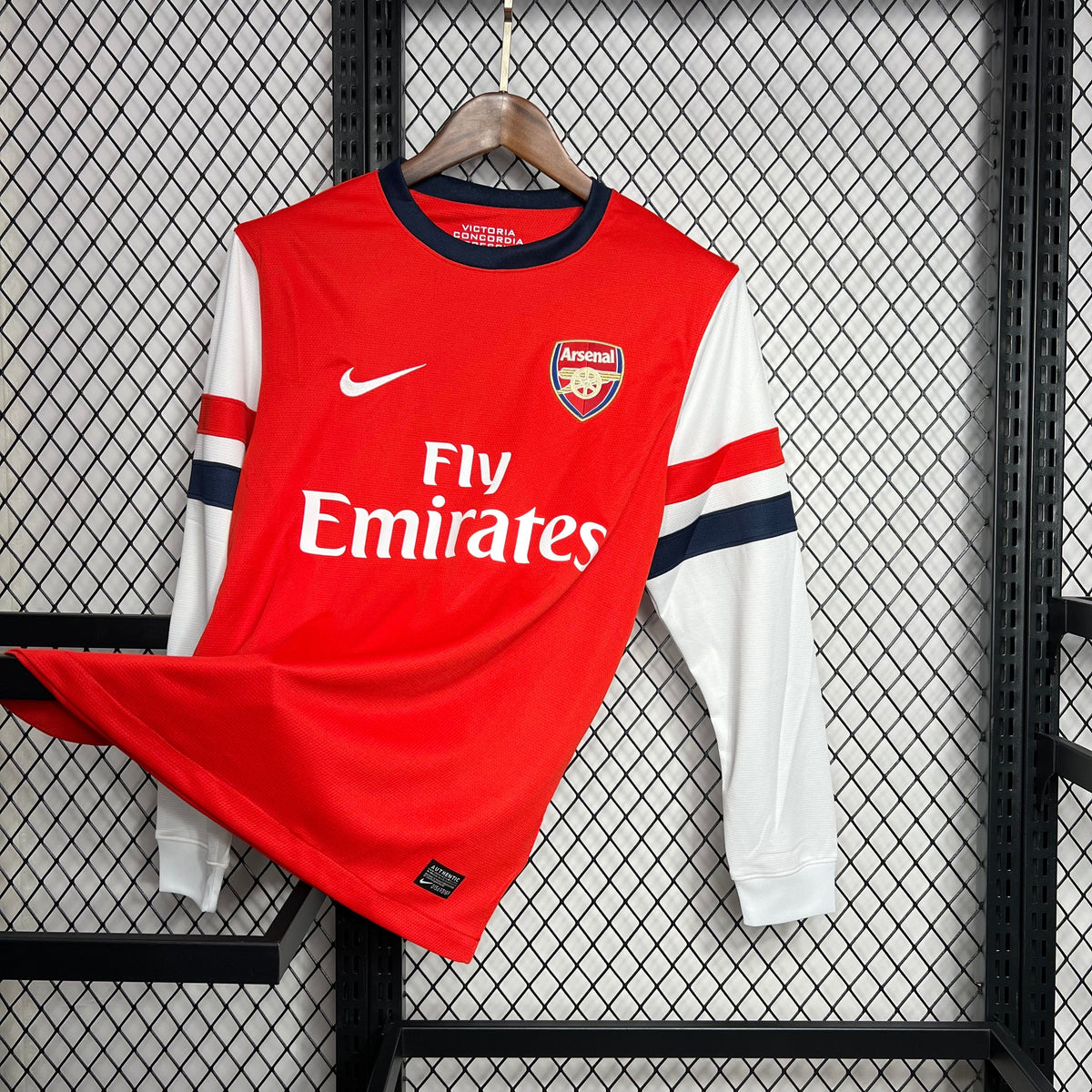 Camisa Arsenal Titular 12/13 - Versão (Retrô) Manga Comprida