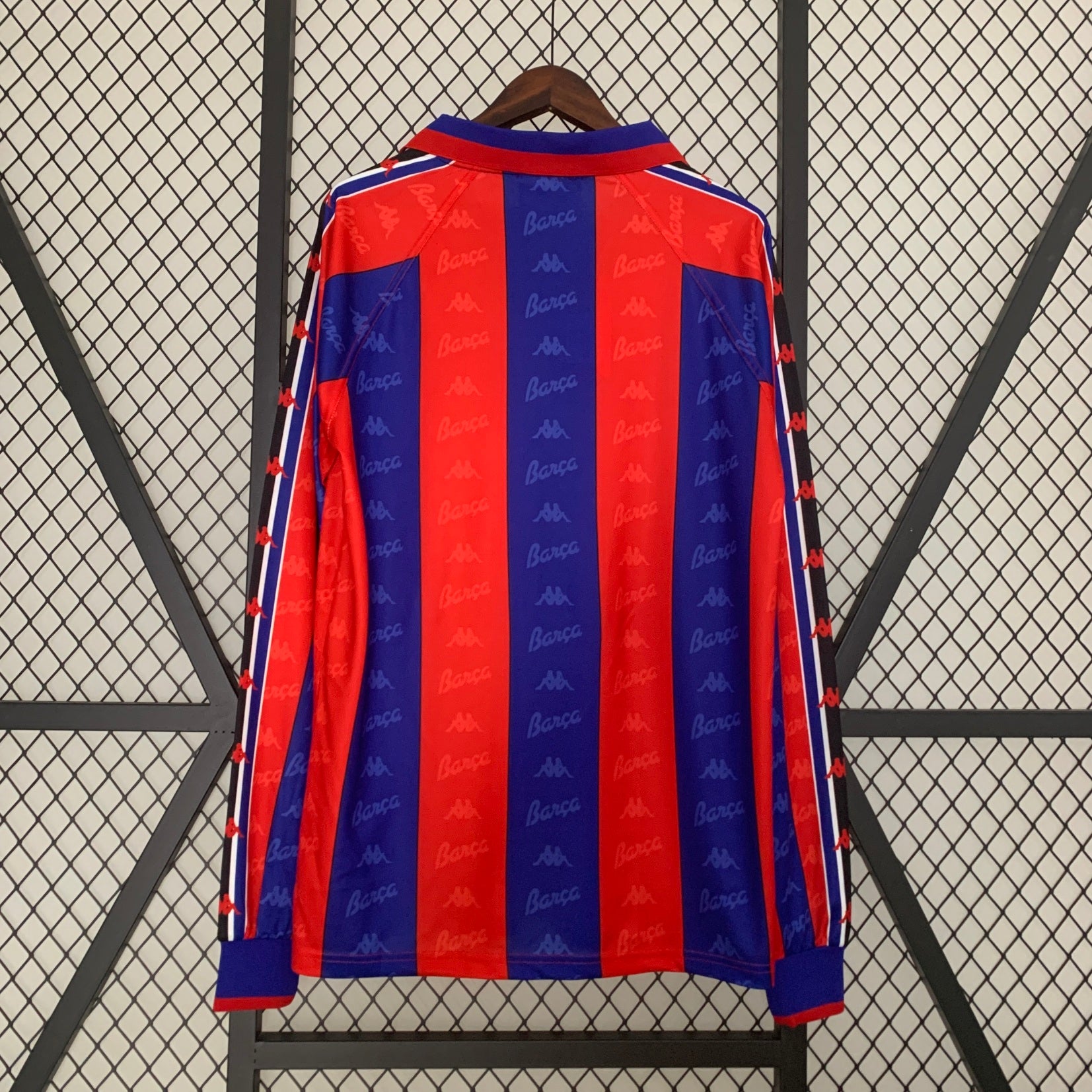 Camisa Barcelona 95/96/97 Home - (Retrô) Manga Longa
