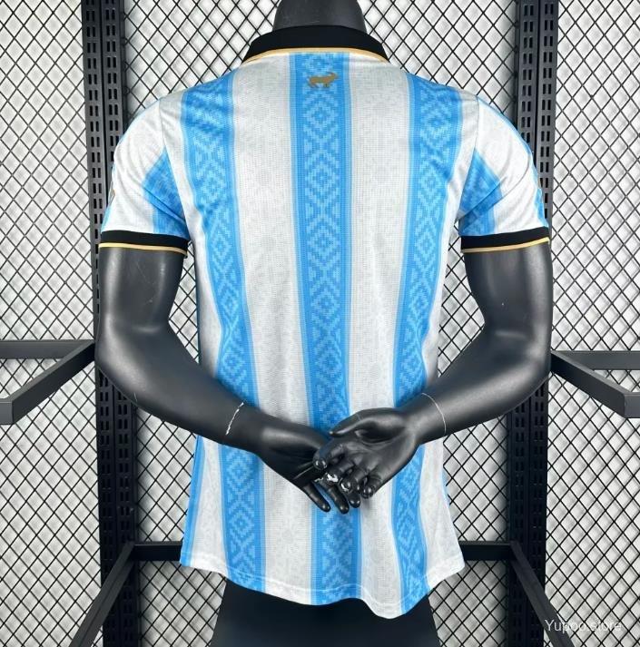 Camisa Argentina 2025 Edição Especial (La Pulga - Away) - (Jogador)