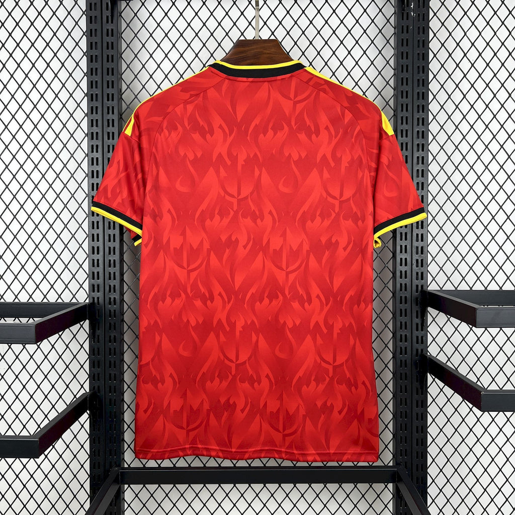 Camisa Bélgica 2026 Home - (Com Patchs) (Torcedor)