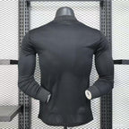 Camisa Alemanha 2025 Aniversário 125 Anos (Black) - (Jogador) Manga Longa