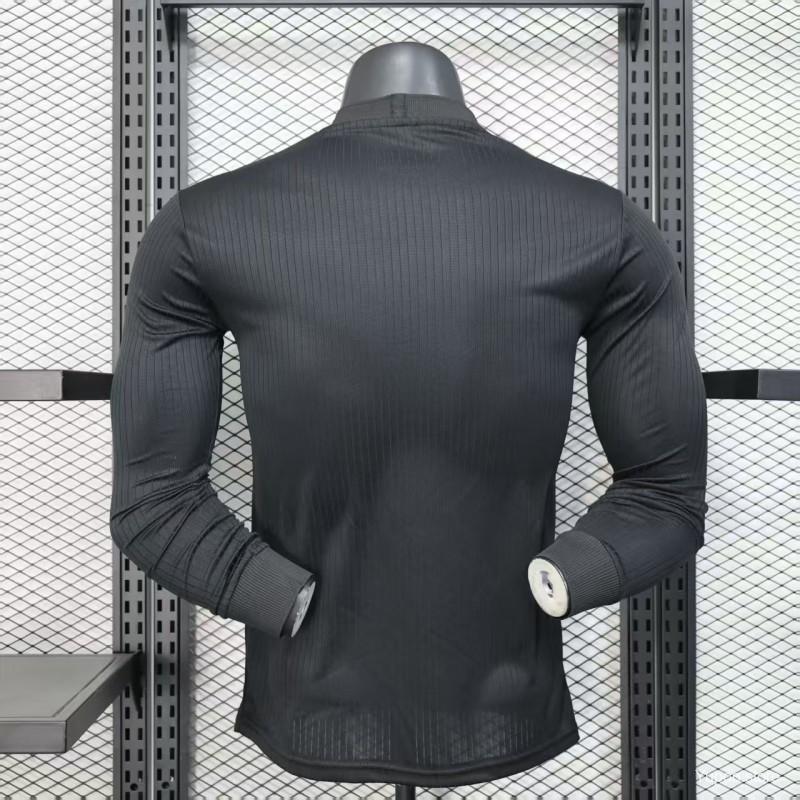 Camisa Alemanha 2025 Aniversário 125 Anos (Black) - (Jogador) Manga Longa