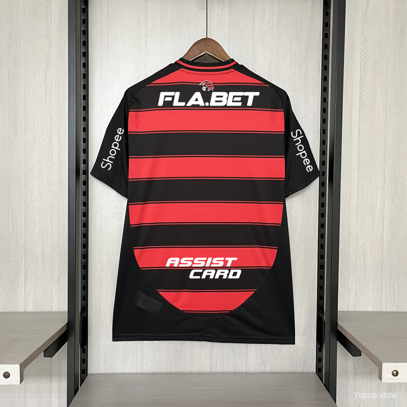 Camisa Flamengo 2025 Home (Todos os Patrocínios) - (Torcedor)