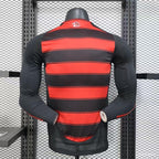 Camisa Flamengo 2025 Home - (Jogador) Manga Longa