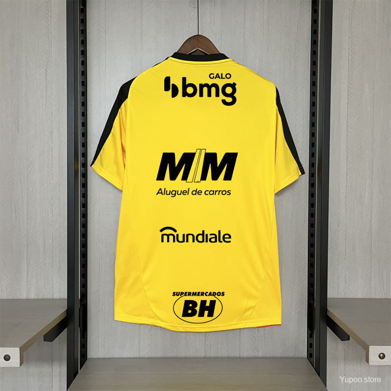 Camisa Atlético-MG 2025 Treino Home (Todos os Patrocínios) - (Torcedor)
