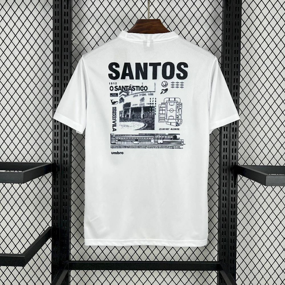Camisa Santos 2025 Concentração - (Torcedor)