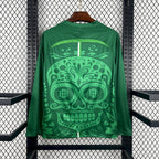 Camisa Real Betis 25/26 Pré-Jogo (Día de los Muertos) - (Torcedor) Manga Longa