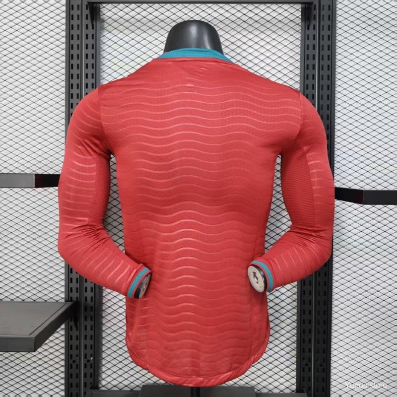 Camisa Portugal 2026 Home - (Jogador) Manga Longa