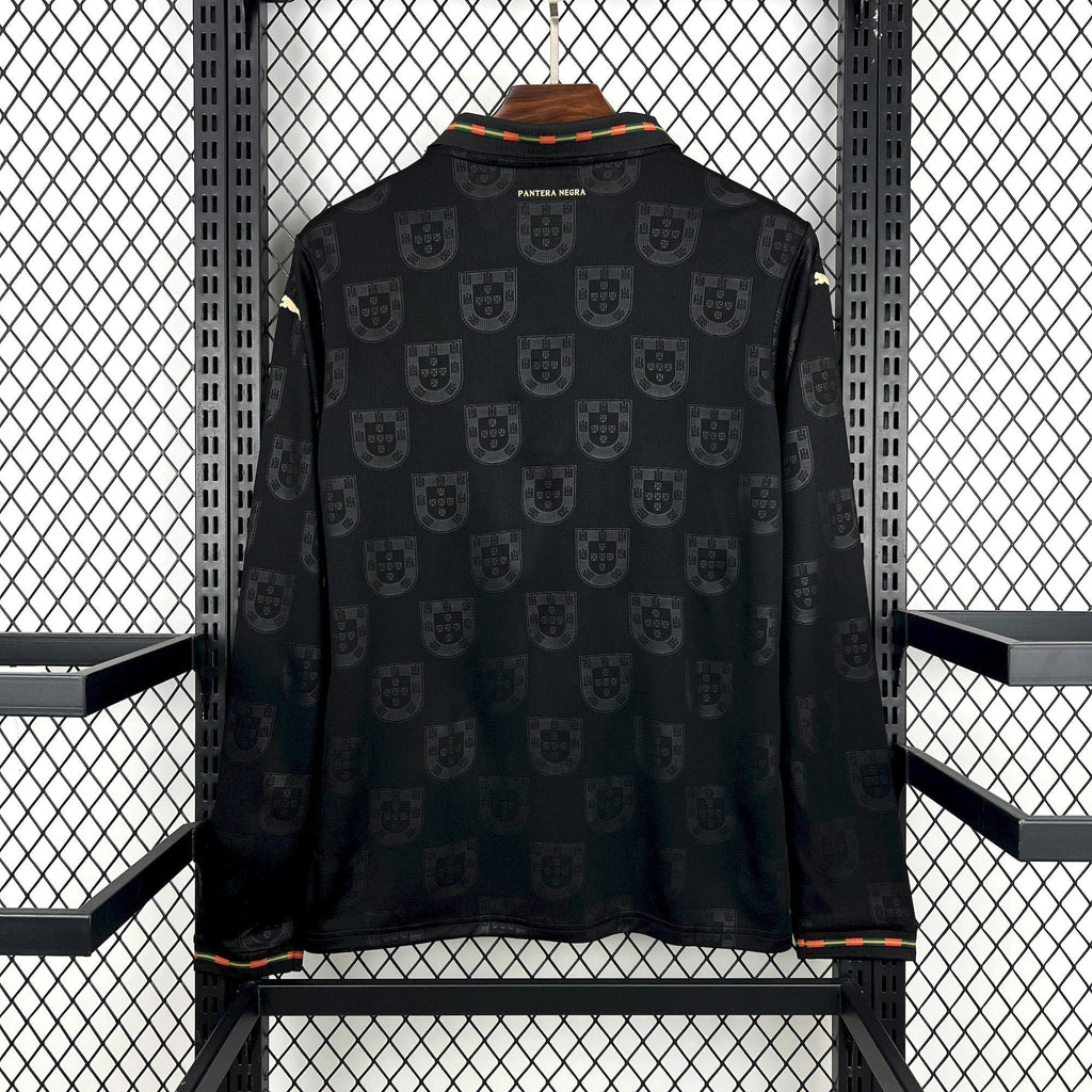 Camisa Portugal 2026 Pantera Negra - (Torcedor) Manga Longa