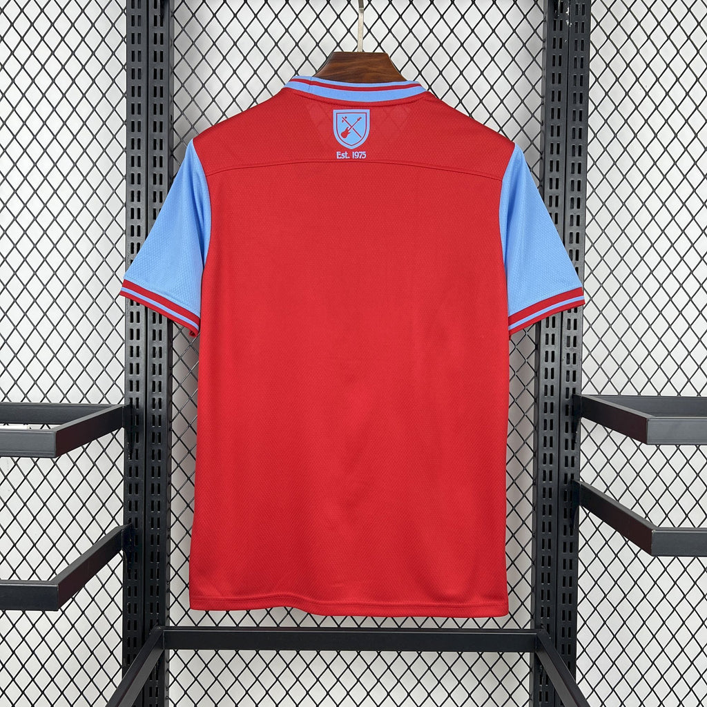 Camisa West Ham 25/26 Edição Especial (Aniversário 50 Anos Iron Maiden) - (Torcedor)