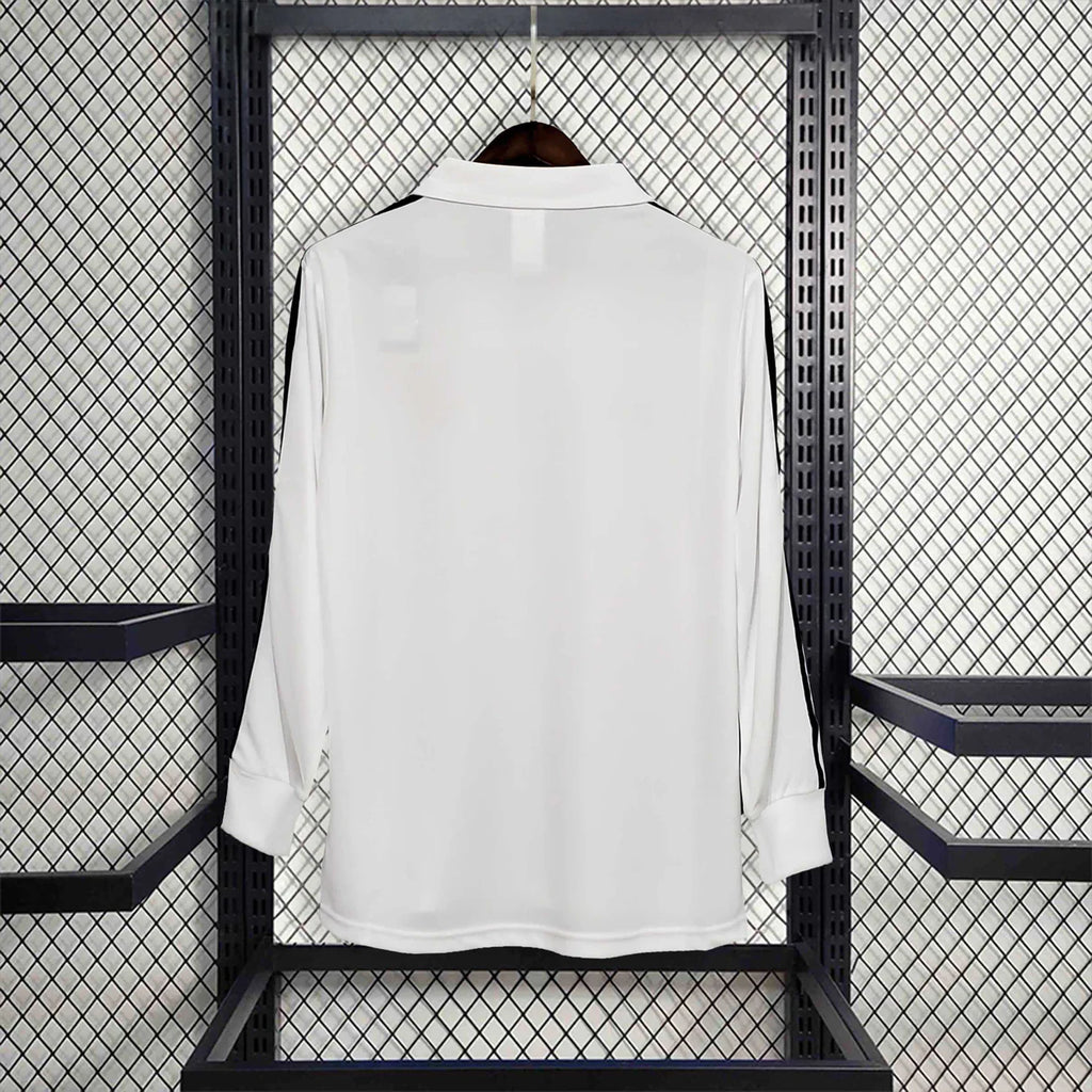 Camisa Real Madrid 01/02 Home - (Retrô) Manga Longa