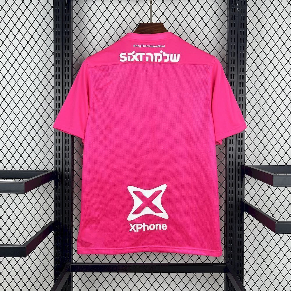 Camisa Hapoel Tel Aviv 25/26 Outubro Rosa - (Torcedor)