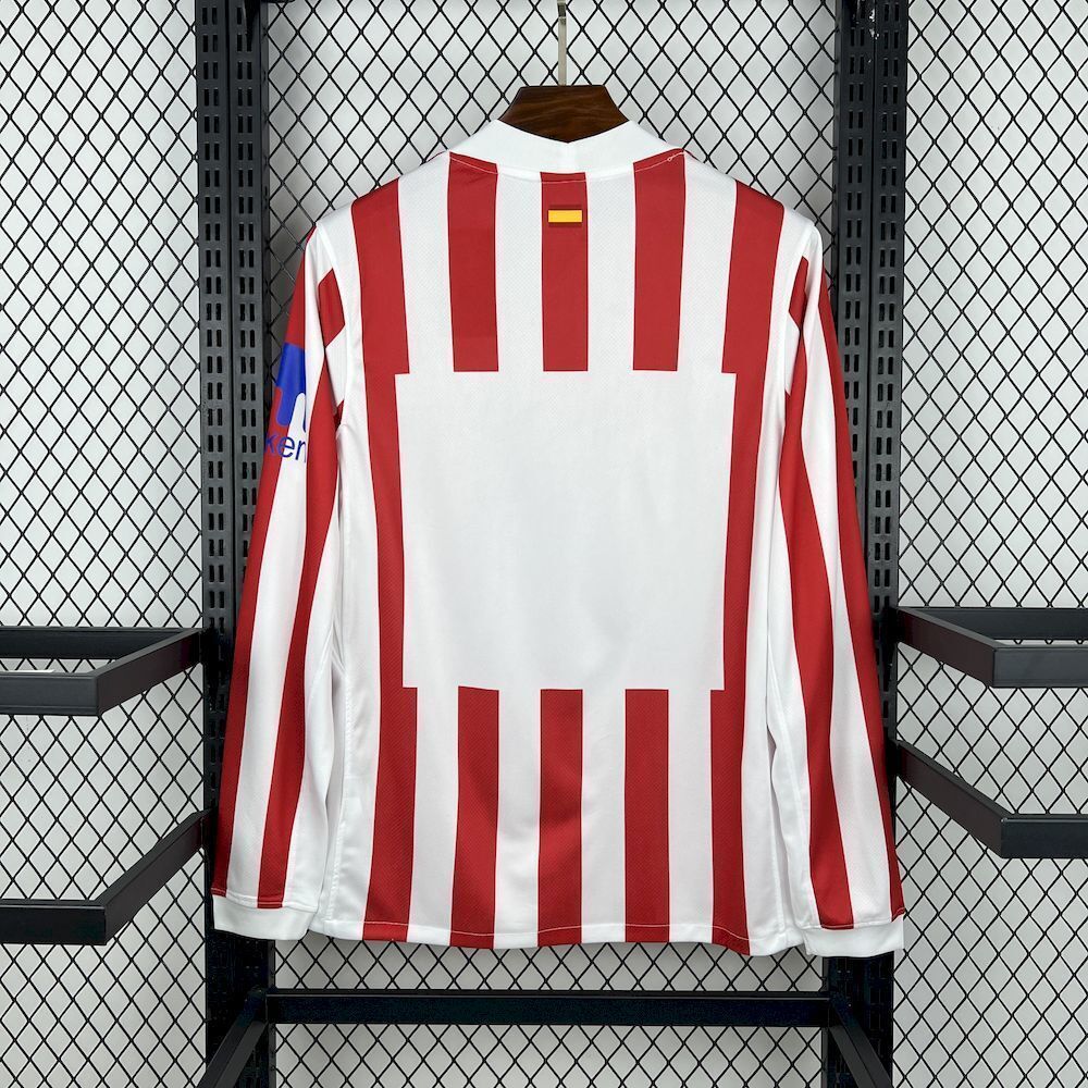Camisa Atlético de Madrid 25/26 Home - (Torcedor) Manga Longa