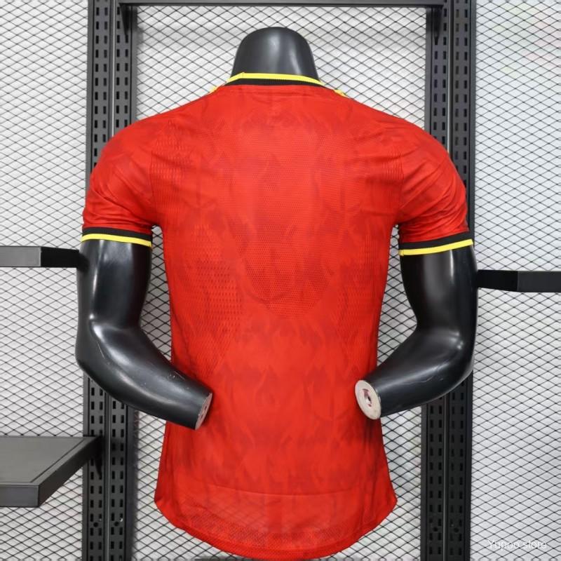 Camisa Bélgica 2026 Home - (Com Patchs) (Jogador)