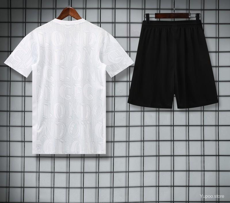 Kit Chelsea 25/26 Pré-Jogo Home - (Torcedor)