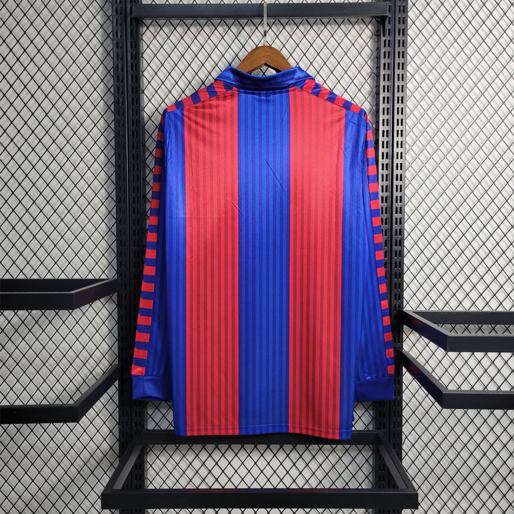 Camisa Barcelona 89/90/91/92 Home - (Retrô) Manga Longa