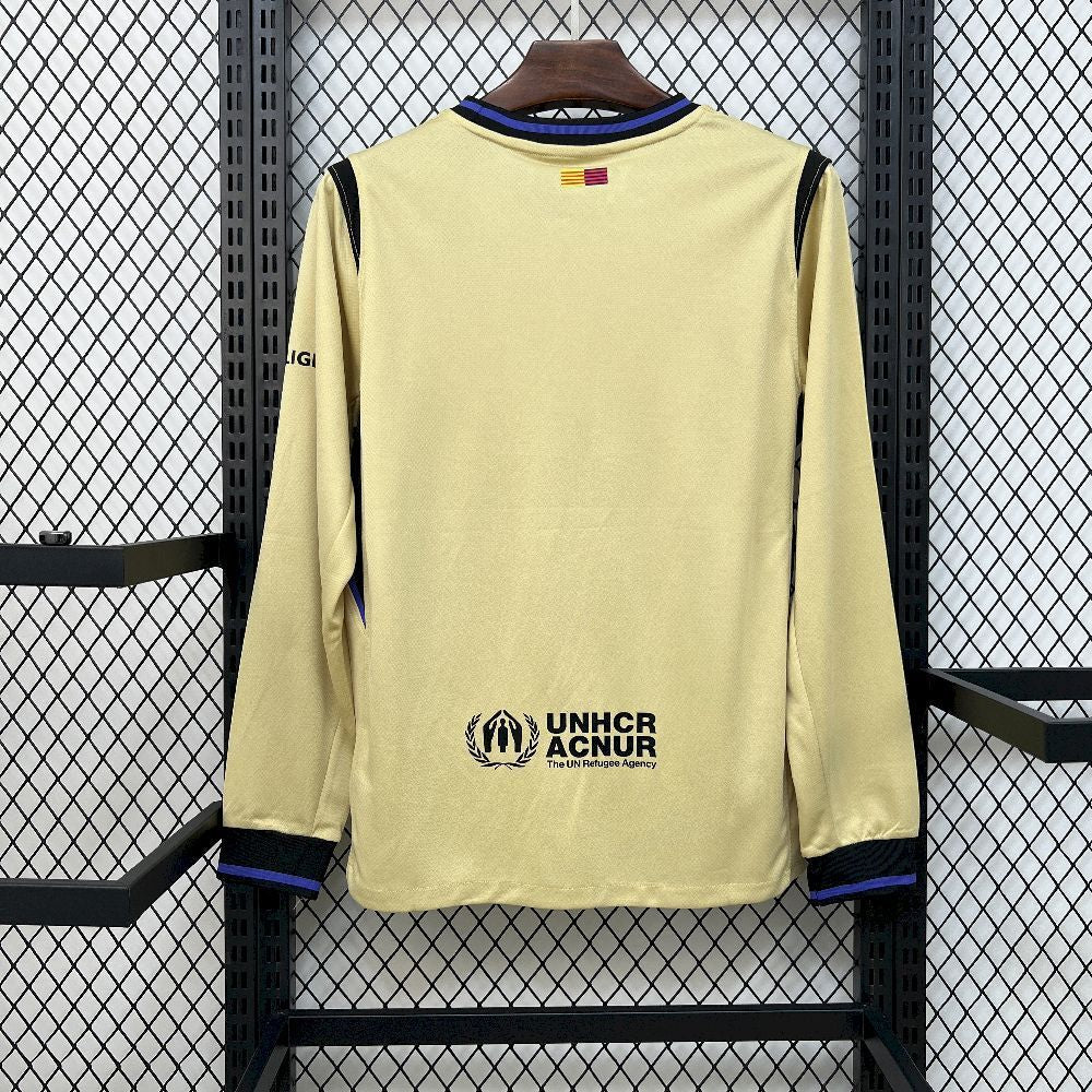 Camisa Barcelona 25/26 Away - (Torcedor) Manga Longa