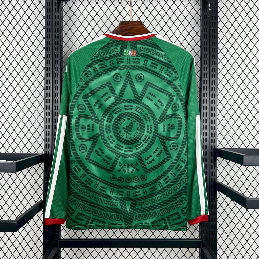 Camisa México 2026 Home - (Torcedor) Manga Longa