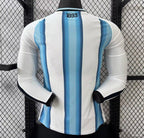 Camisa Argentina 2026 Home - (Jogador) Manga Longa