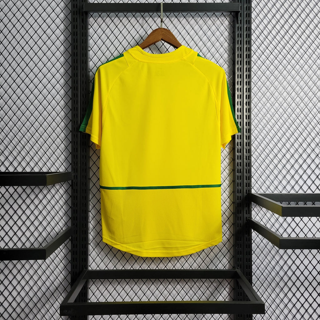 Camisa Brasil 2002 Home - (Retrô)