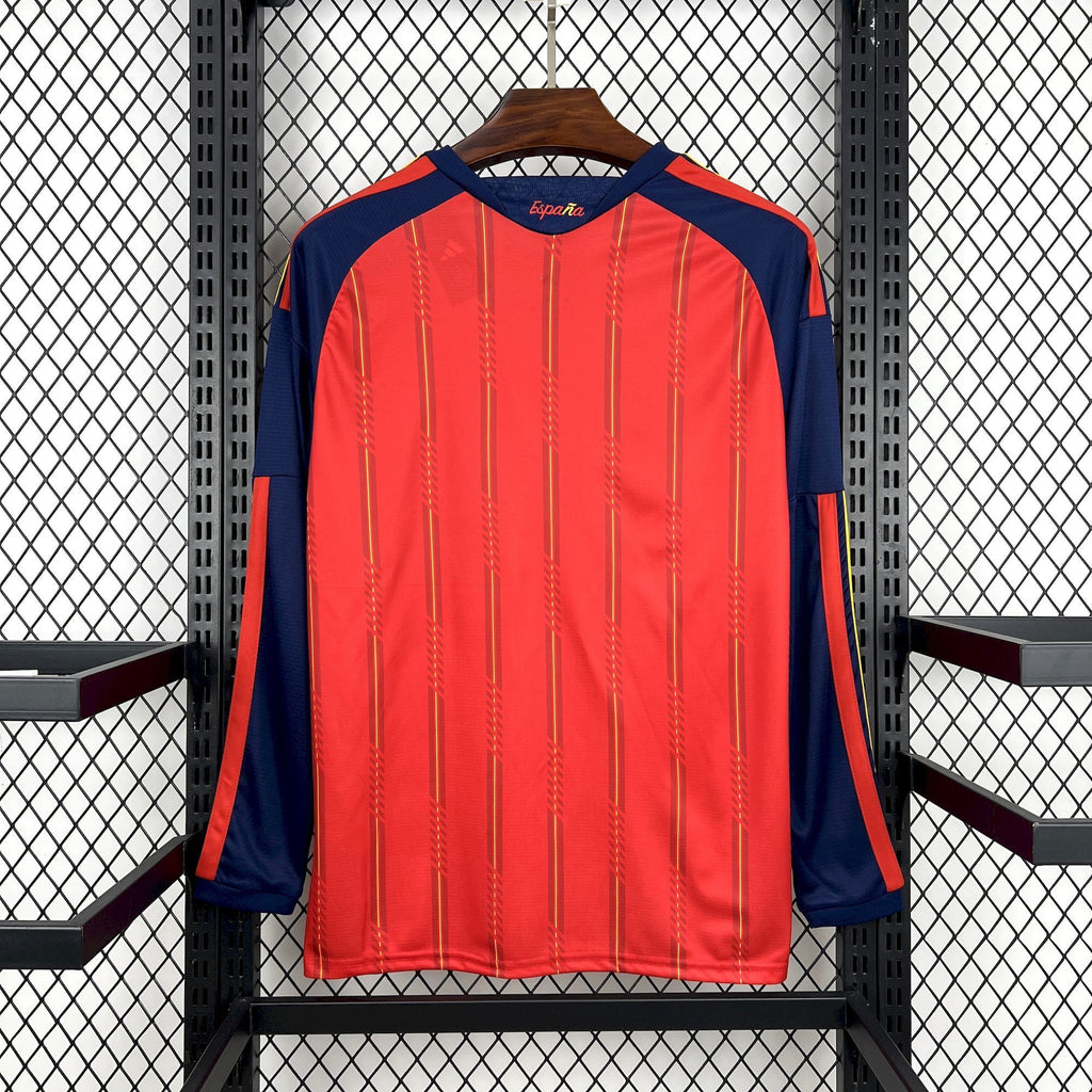 Camisa Espanha 2026 Home - (Torcedor) Manga Longa