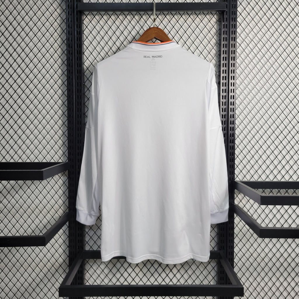Camisa Real Madrid 13/14 Home - (Retrô) Manga Longa