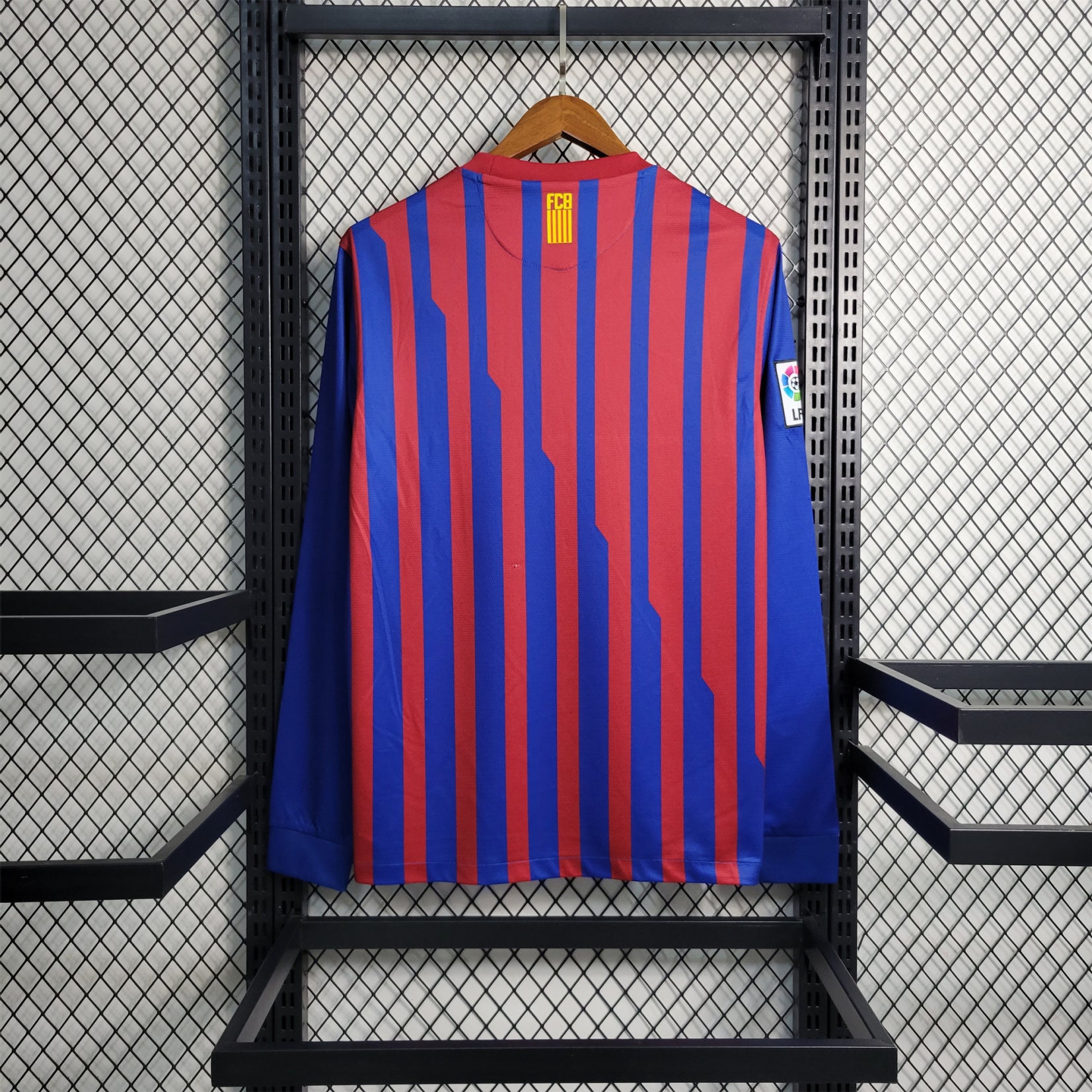 Camisa Barcelona 11/12 Home - (Retrô) Manga Longa