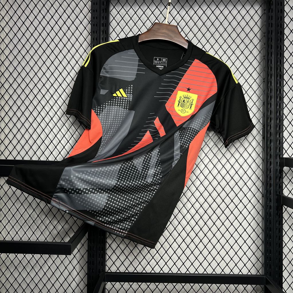 Camisa Espanha Goleiro 24/25 - Versão (Torcedor) Masculina