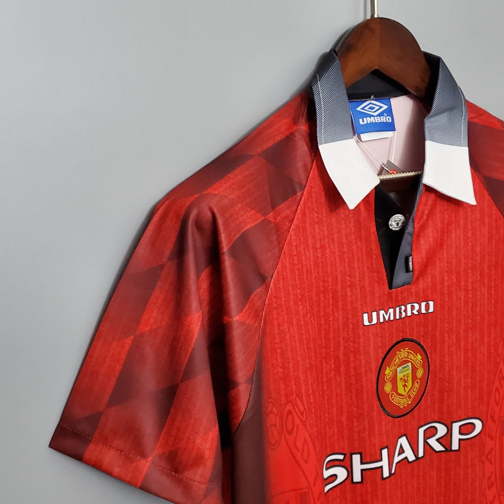 Camisa Manchester United Titular 1996 - Versão (Retrô)