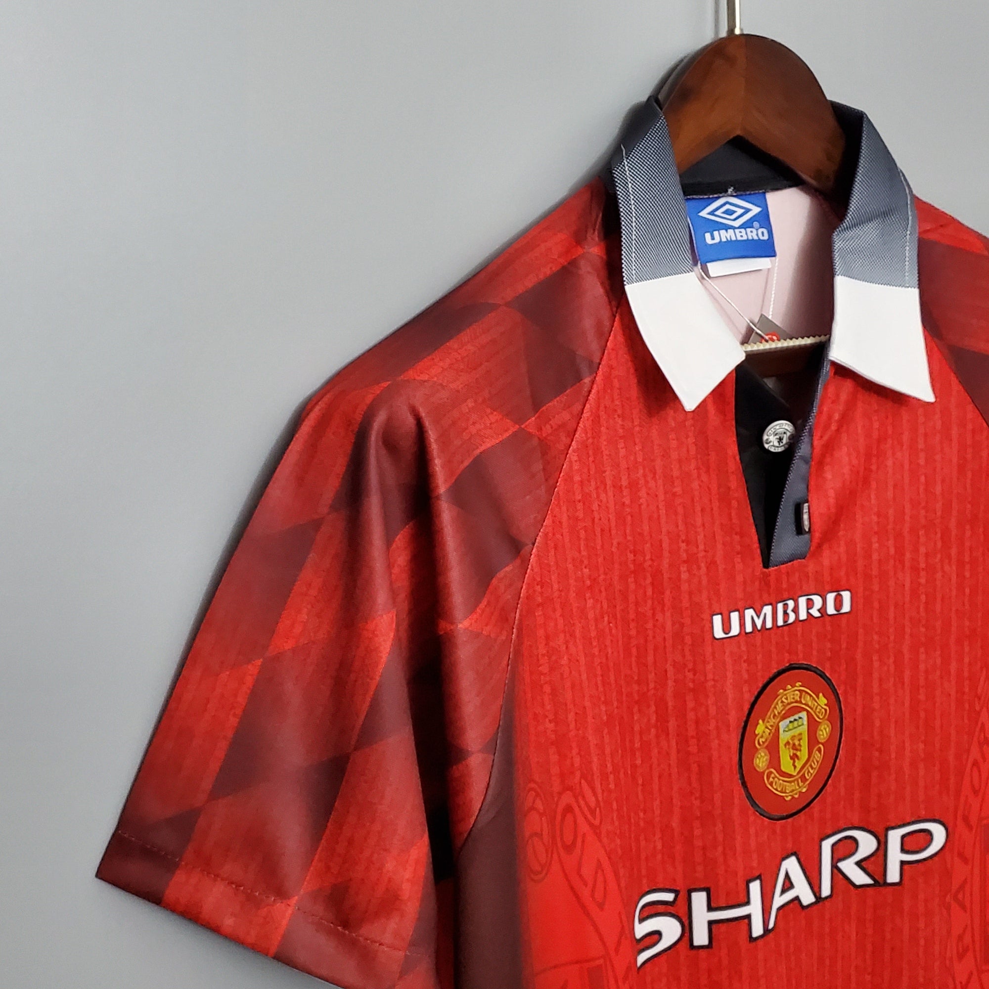 Camisa Manchester United Titular 1996 - Versão (Retrô)