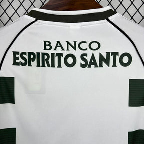 Camisa Sporting Titular 01/02 - Versão (Retrô) Manga Comprida