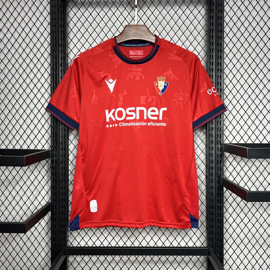 Camisa Osasuna Hime 24/25 - (Torcedor) Masculina