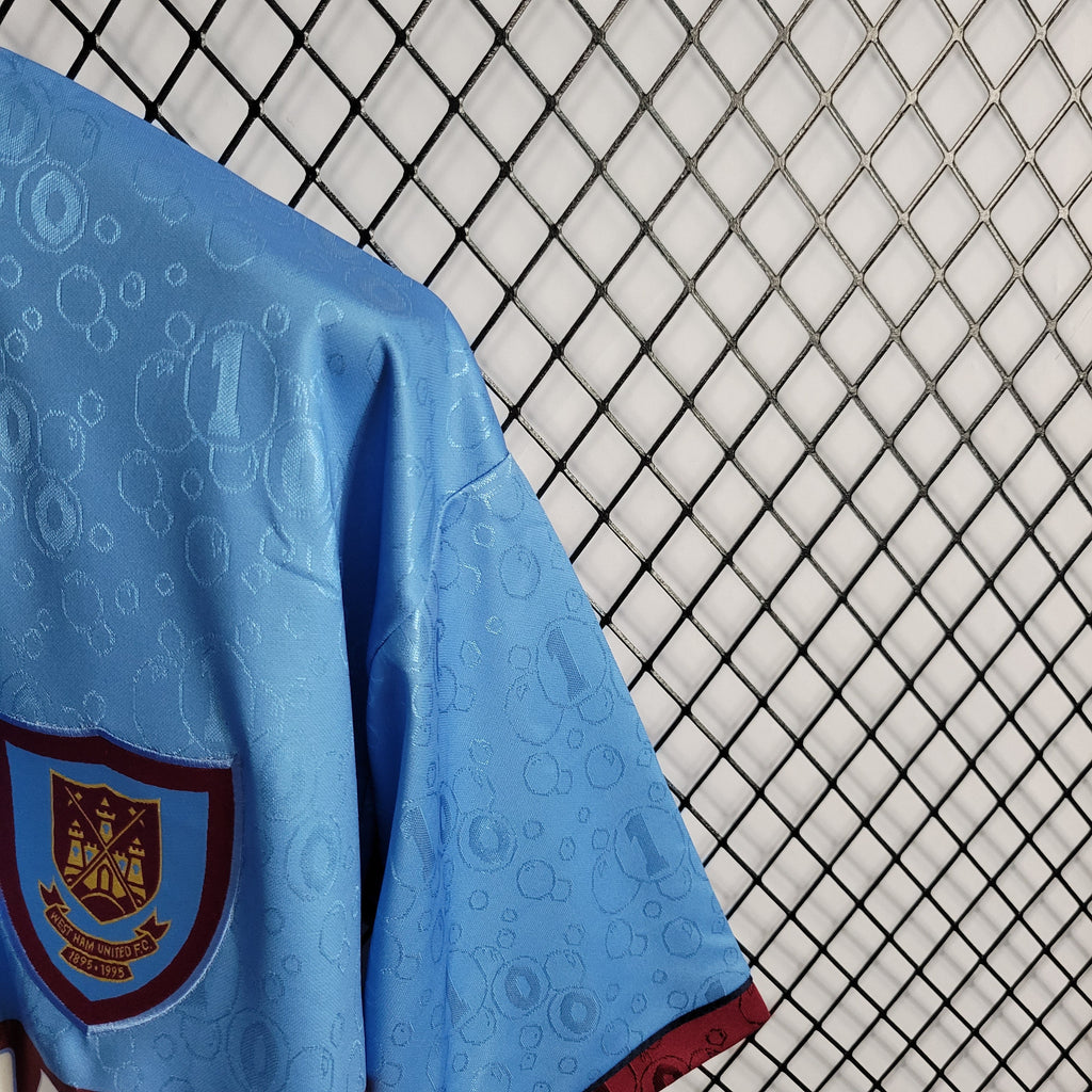 Camisa West Ham Reserva 95/97 - Versão (Retrô)