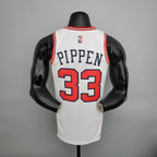 Camisa NBA Chicago Bulls #33 Pippen - 75° Aniversário White